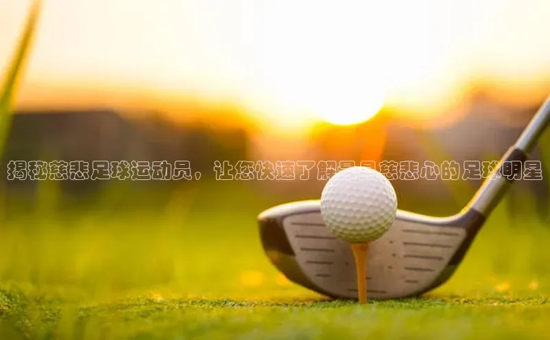 新宝gg阿里尔公司揭秘慈悲足球运动员，让您快速了解最具慈悲心的足球明星