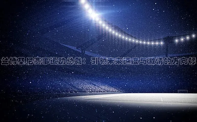 新宝gg平台注册汉得信息兰博基尼赛事运动总裁：引领未来速度与激情的方向标